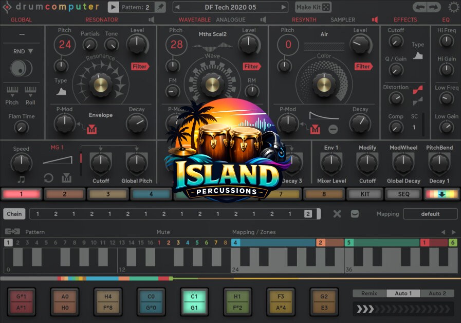 Sugar Bytes DrumComputer Drum Machine Software
