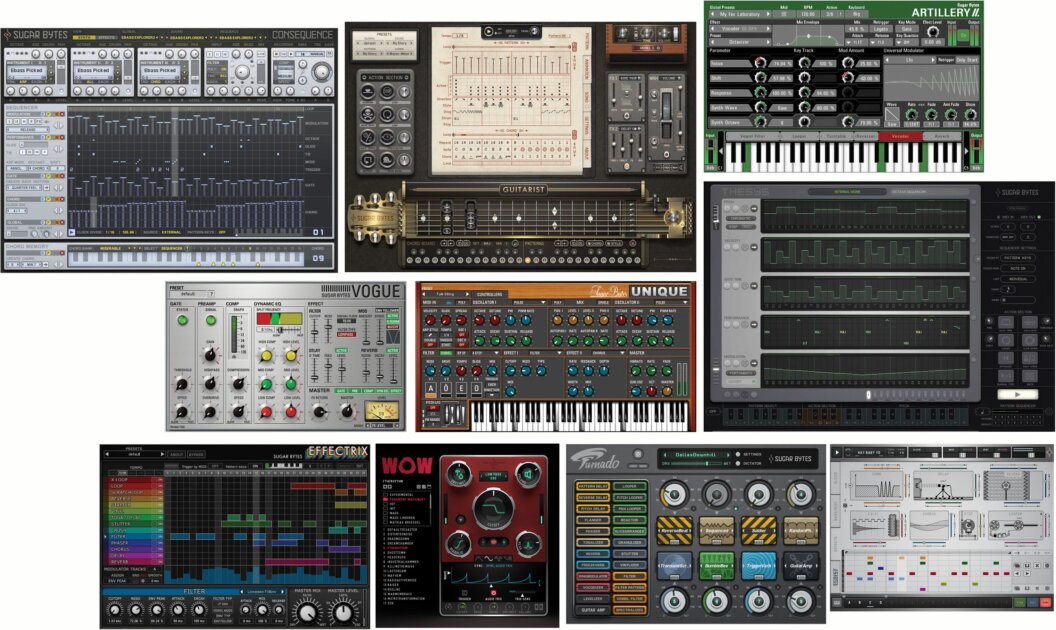 Sugar Bytes Sugar Bundle Plug-in Software