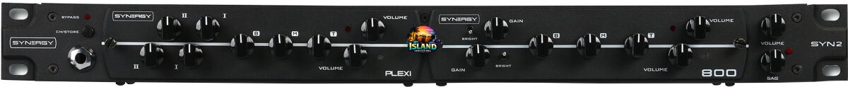 Synergy SYN-2 Rack Mount Preamp Dock, Two Module Slots