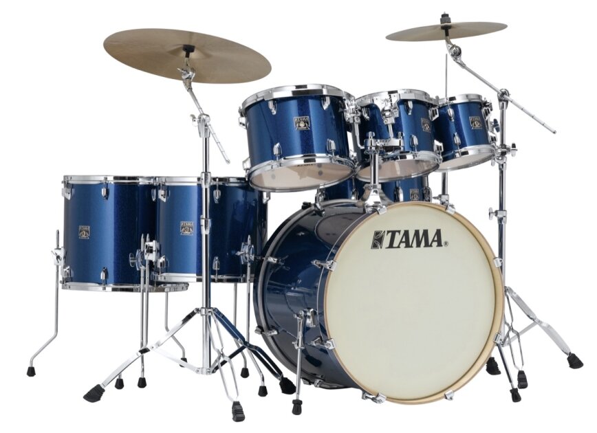 Tama CK72S Superstar Classic Drum Shell Kit, 7-Piece