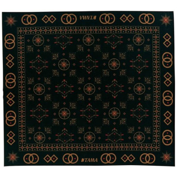 Tama Oriental Inspired Drum Rug (72 Inch x 80 Inch)