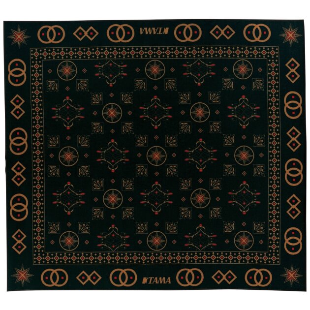Tama Oriental Inspired Drum Rug (72 Inch x 80 Inch)