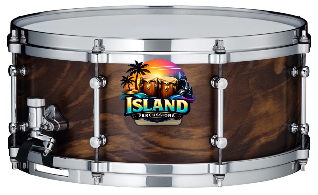 Tama S.L.P. Fat Spruce Snare Drum, Satin Finish, 6x14"