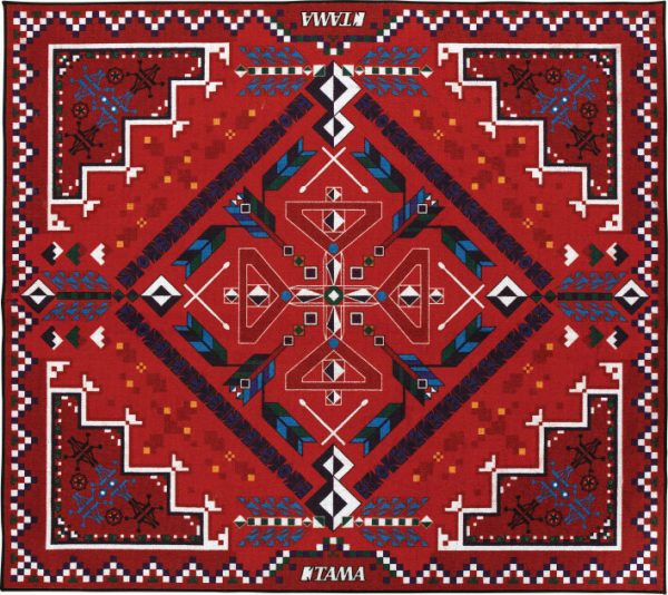 Tama TDRSW Southwestern Pattern Drum Rug (72 x 80")