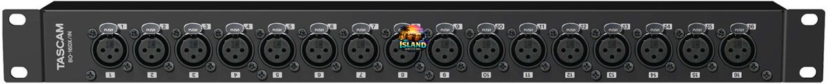 TASCAM BO-16DX/IN 16-Channel XLR-F to D-Sub Adapter Breakout Box