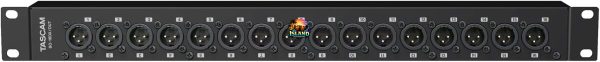 TASCAM BO-16DX/OUT 16-Channel D-Sub to XLR-M Output Adapter Breakout Box