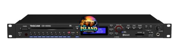 TASCAM CD-400U CD/SD/USB/Bluetooth Player and FM/AM Tuner