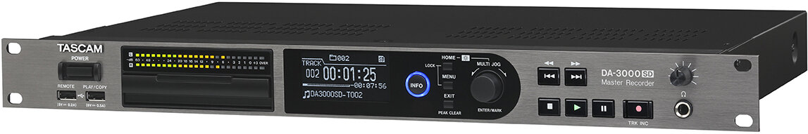 TASCAM DA-3000SD 2-Channel DSD/PCM Master Recorder