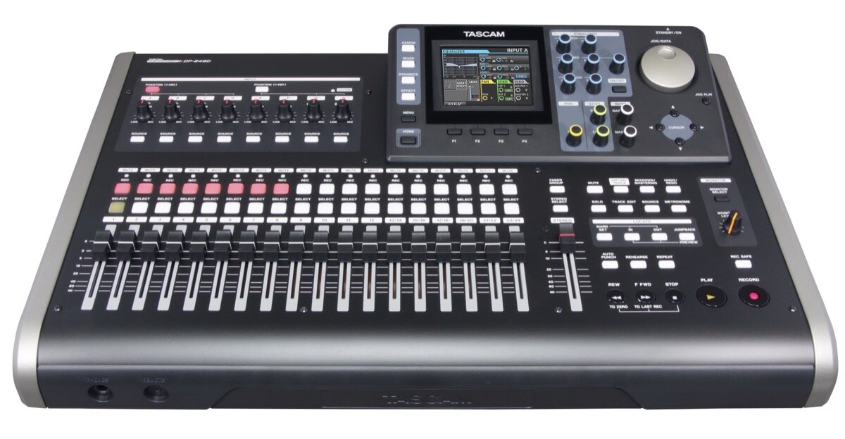 TASCAM DP-24SD Portastudio 24-Track Digital Recorder