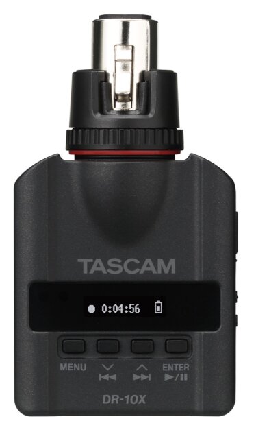TASCAM DR-10X Plug-On Linear PCM Digital Recorder