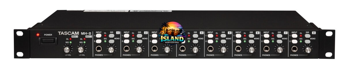 TASCAM MH-8 Headphone Amplifier