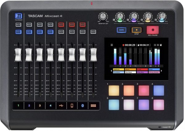 TASCAM Mixcast 4 Podcast Workstation