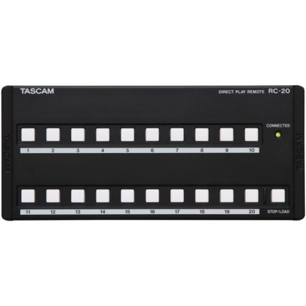 TASCAM RC-20 Direct Play 20-Button Remote