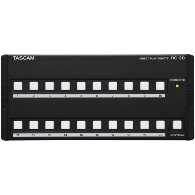 TASCAM RC-20 Direct Play 20-Button Remote