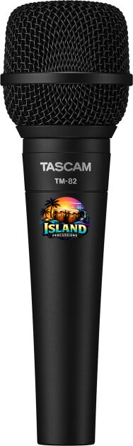 TASCAM TM-82 Vocal and Instrument Dynamic Microphone