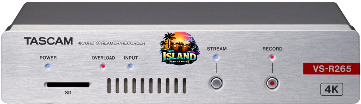 TASCAM VS-R265 4K/UHD Streamer/Recorder