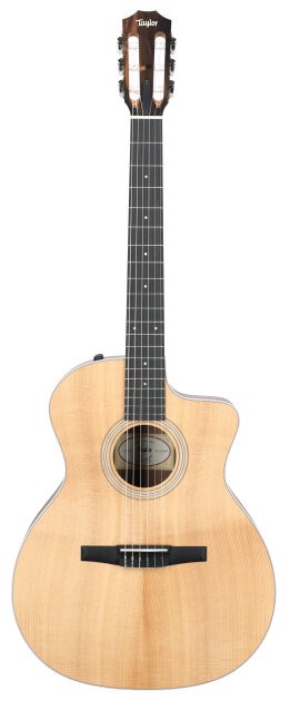 Taylor 214ce-N-v2 Grand Auditorium Classical Acoustic-Electric Guitar