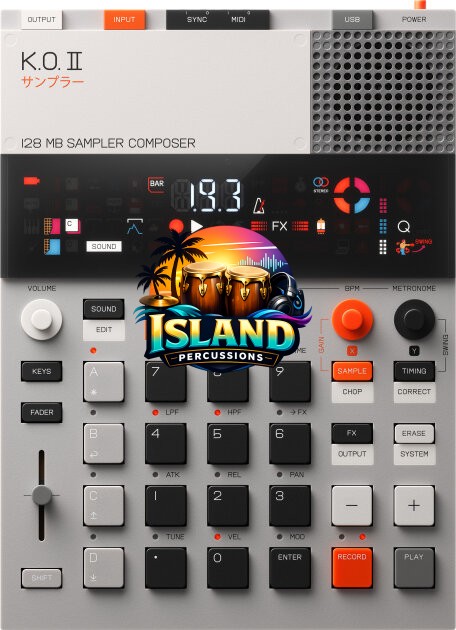 Teenage Engineering EP-133 KO II Sampler Composer