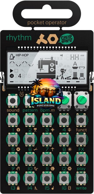 Teenage Engineering PO-12 Rhythm Pocket Operator Drum Machine