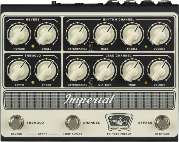 Tone King Imperial All-Tube Preamp Pedal with IR and MIDI