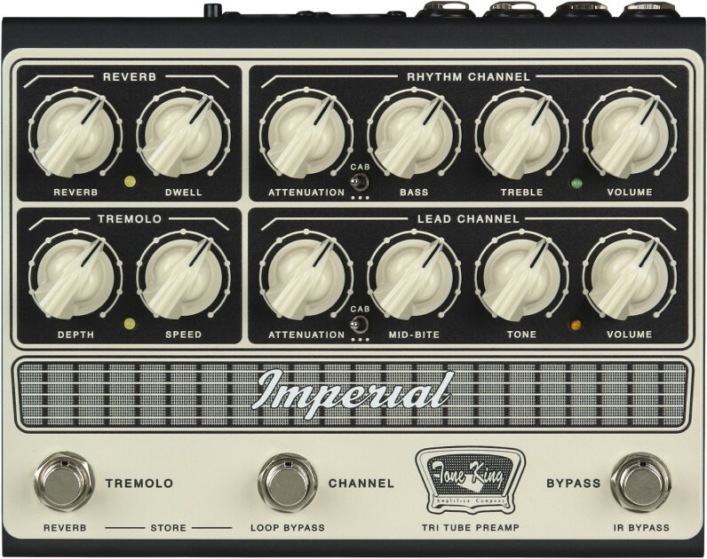 Tone King Imperial All-Tube Preamp Pedal with IR and MIDI