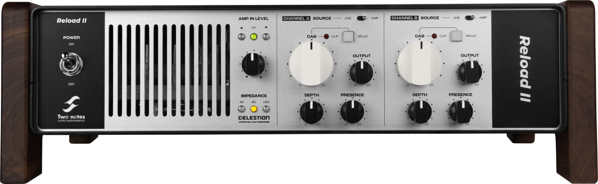 Two Notes Torpedo Reload II Multi-Impedance Reactive Loadbox