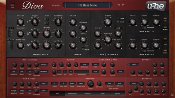 u-he DIVA Software Synthesizer