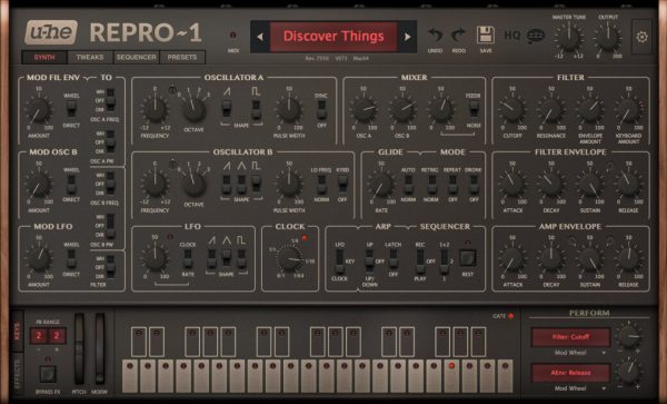 u-he Repro Software Synthesizer