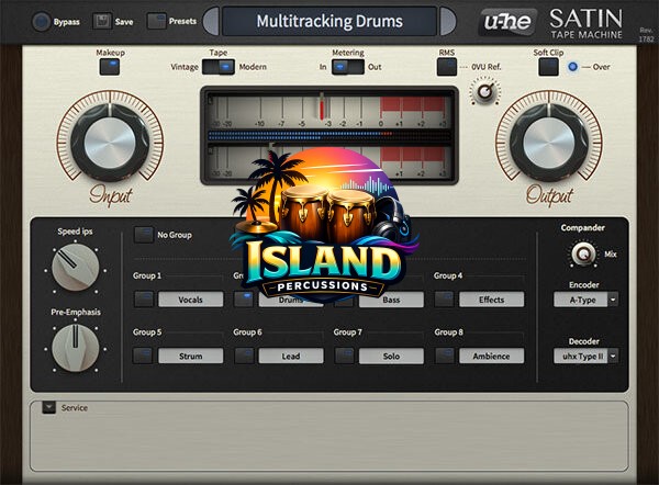 u-he Satin Tape Saturation Audio Plug-in
