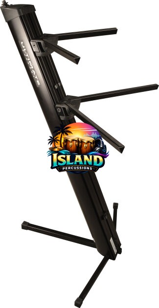 Ultimate Support APEX AX48 Pro Plus Keyboard Stand Bundle with Mic Boom and Tote