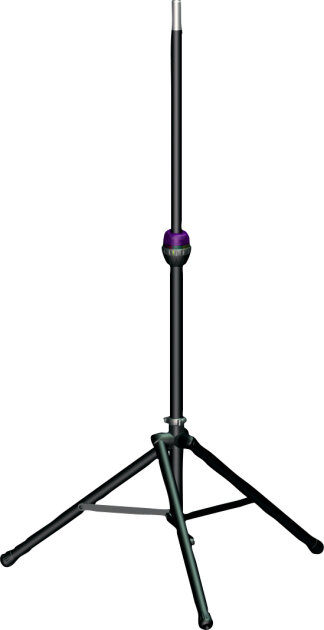 Ultimate Support TS-90B Tripod Speaker Stand with TeleLock