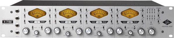 Universal Audio 4-710D 4-Channel Microphone Preamp