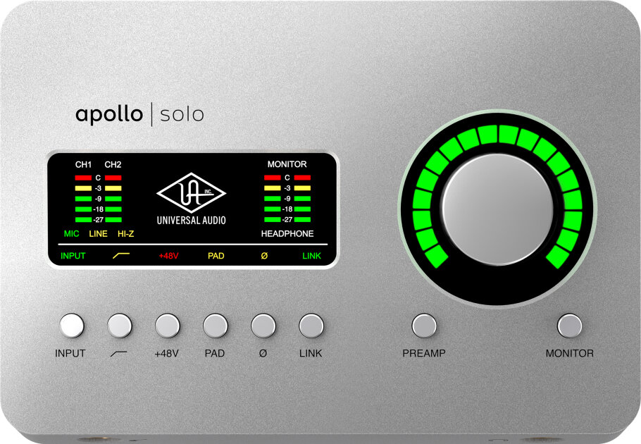 Universal Audio Apollo Solo USB Audio Interface (for Windows)