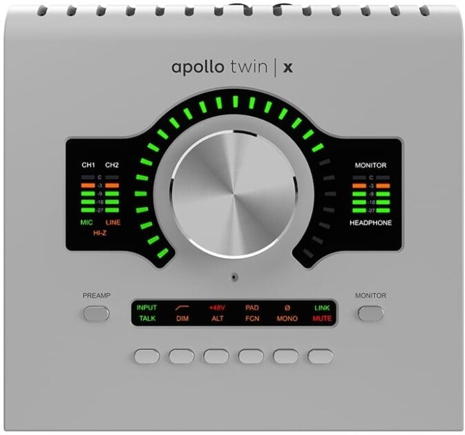 Universal Audio Apollo Twin X Duo Gen 2 Thunderbolt Audio Interface, Studio+ Edition