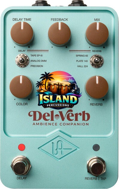 Universal Audio Del-Verb Reverb and Delay Pedal