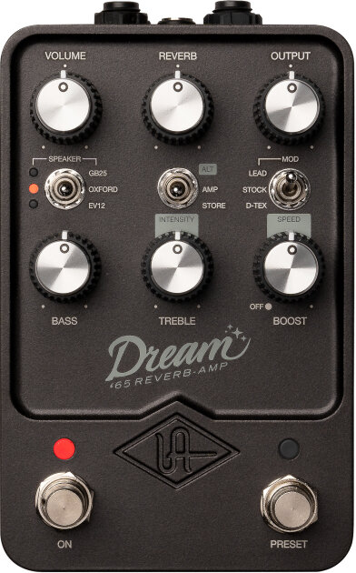 Universal Audio Dream '65 Stereo Amplifier and Cabinet Simulation Pedal