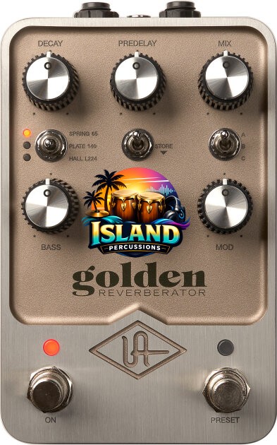 Universal Audio Golden Reverberator Pedal
