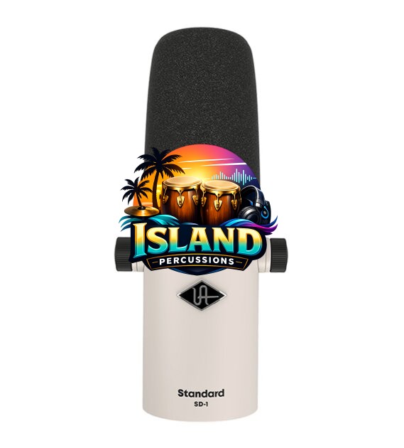 Universal Audio SD-1 Standard Dynamic Microphone with Hemisphere Mic Modeling Plug-in