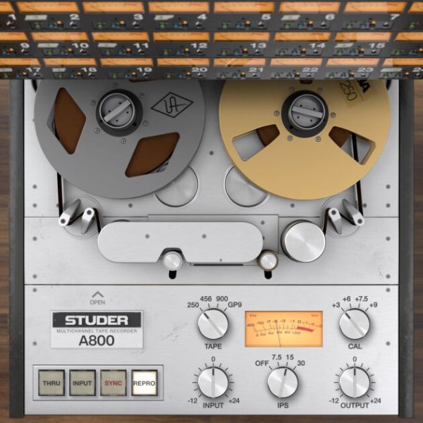 Universal Audio UAD Studer A800 Multichannel Tape Recorder Plug-in Software