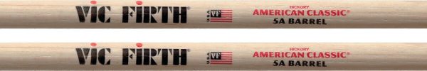 Vic Firth American Classic 5A Wood Barrel Tip Drumsticks