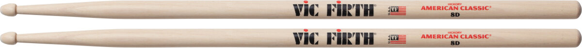 Vic Firth American Classic 8D Wood Drumsticks