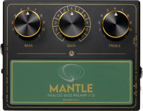 Walrus Audio Mantle Bass Pre-Amp/DI Direct Box