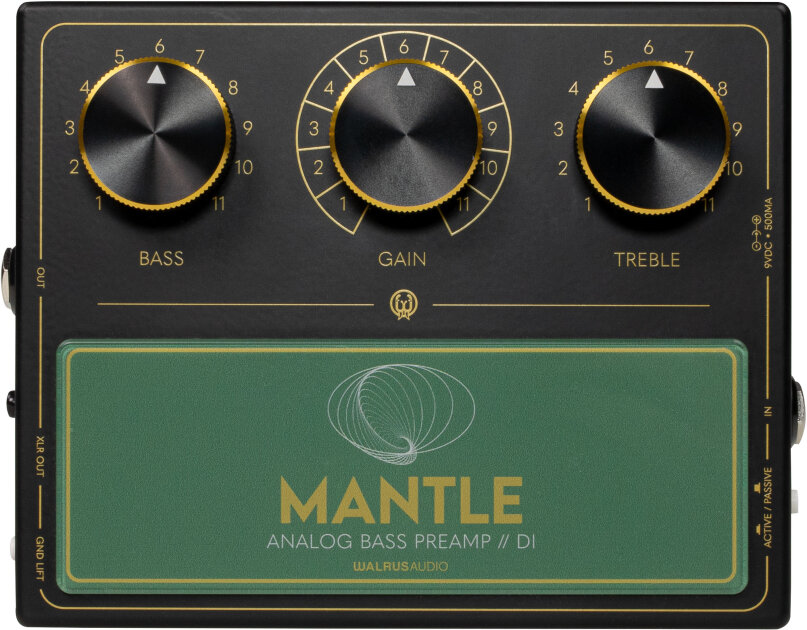 Walrus Audio Mantle Bass Pre-Amp/DI Direct Box
