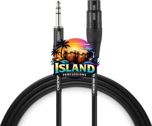Warm Audio Pro Series XLR-F to TRS-M Cable