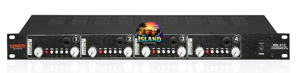 Warm Audio WA-412 4-Channel Microphone Preamplifier