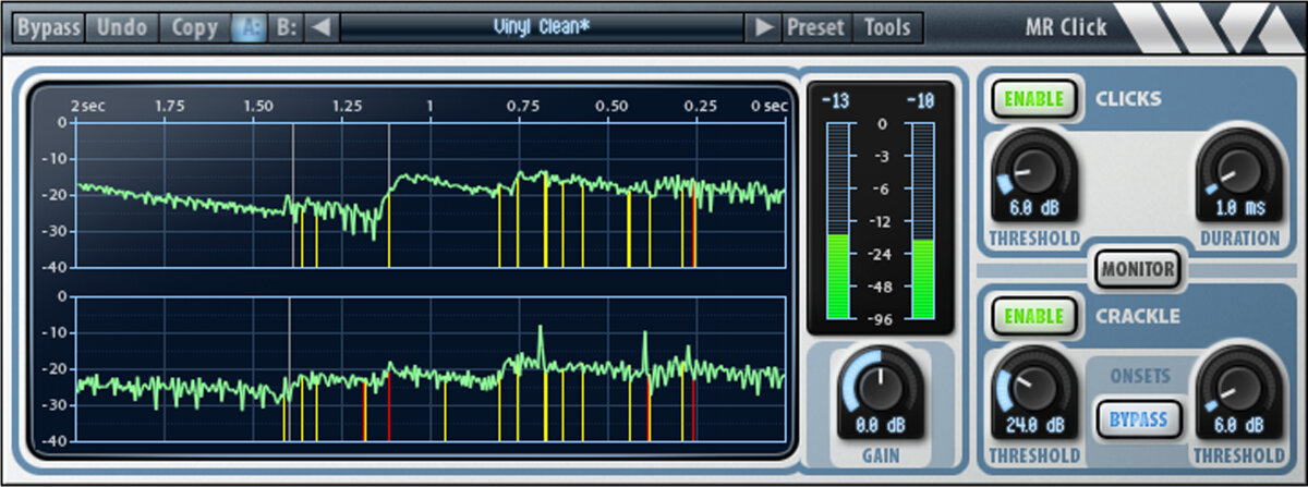 Wave Arts MR Click Audio Plug-in Software