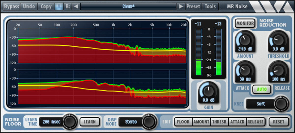 Wave Arts MR Noise Reduction Audio Plug-in Software