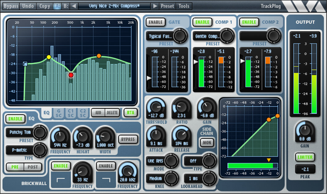 Wave Arts TrackPlug Audio Plug-in Software