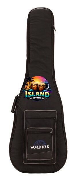 World Tour Deluxe 20mm Bass Guitar Gig Bag