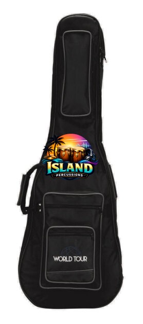 World Tour Pro Double Gig Bag for 2 Electric Bass Guitars